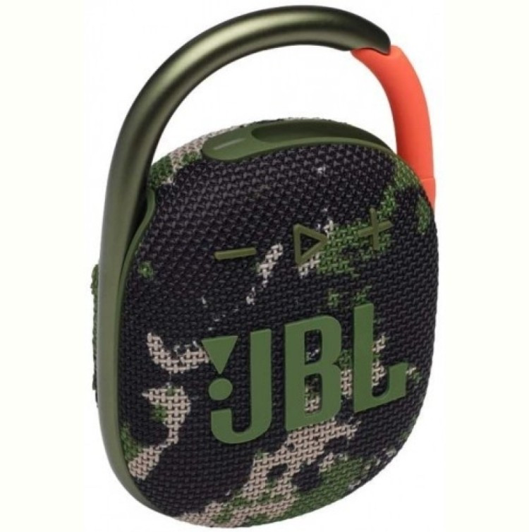 JBL Clip 4 - Portable Bluetooth Speaker with Carabiner - Squad
