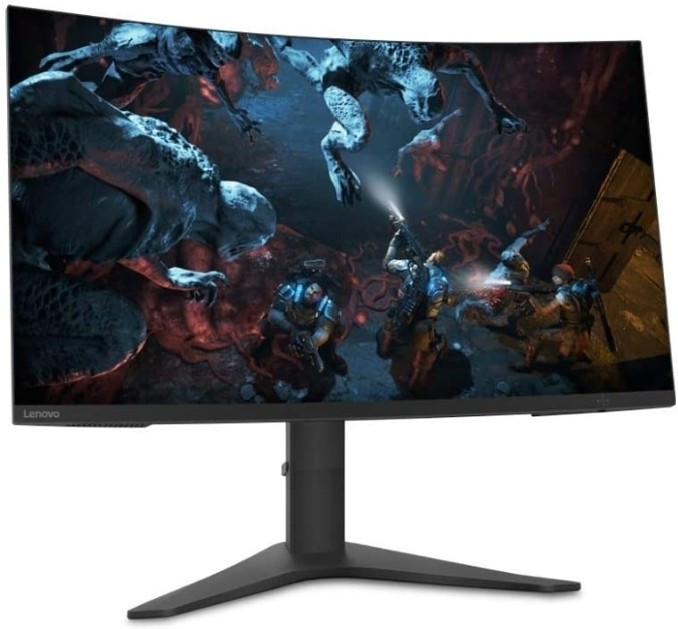 Монитор Lenovo G32qc-10 31.5'' 16:9 2560х1440(WQHD) VA 144Hz, nonGLARE, 350cd/m2, H178°/V178°, 3000:1, 16.7M,