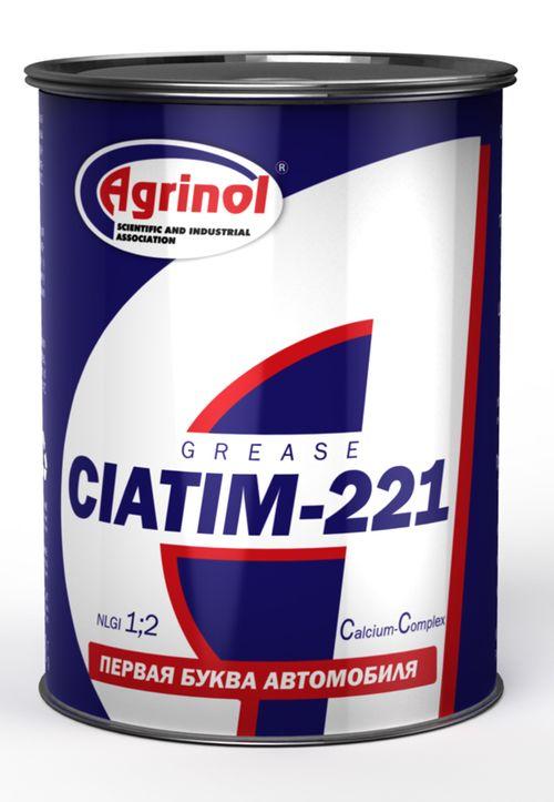 Циатим-221 Agrinol термостойкая многоцелевая смазка 0,8кг
