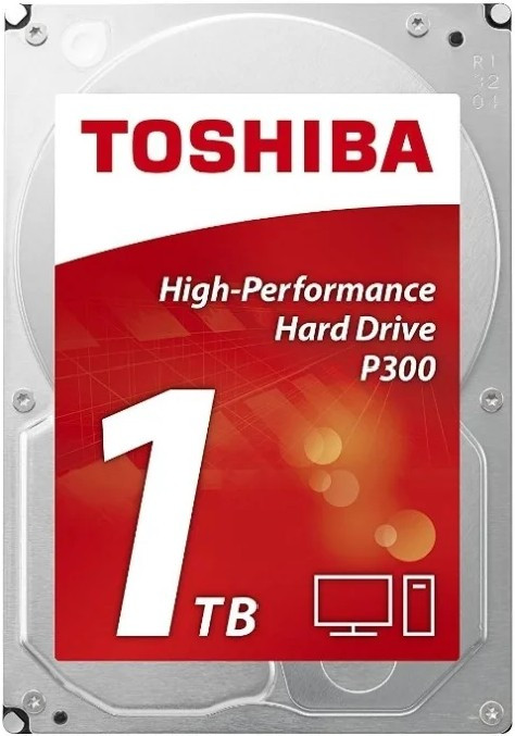 Жесткий диск TOSHIBA HDWD110UZSVA/HDKPC32ZKA01S P300 High-Performance 1ТБ 3,5" 7200RPM 64MB SATA-III