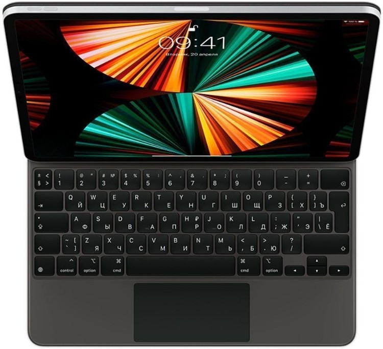 Magic Keyboard for iPad Pro 12.9-inch (5th generation) - Russian - Black, Model A2480