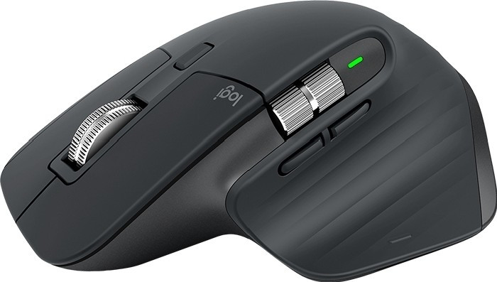 LOGITECH MX Master 3 Advanced Wireless Mouse - GRAPHITE - 2.4GHZ/BT