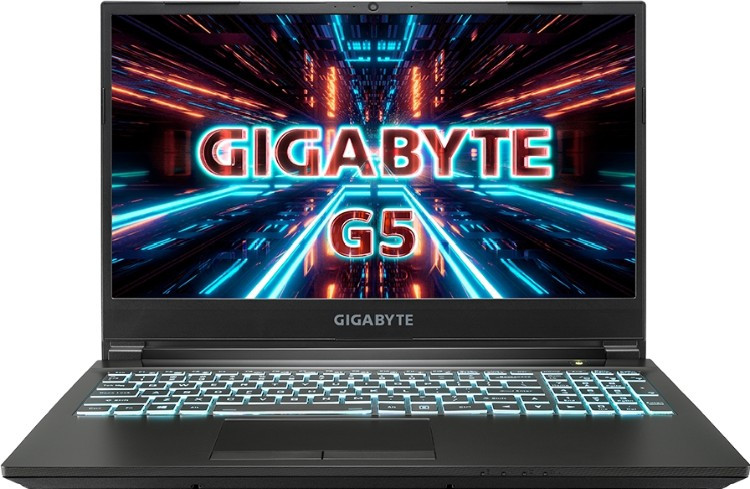 Ноутбук Gigabyte G5 MD, Intel TGL i5-11400H, RTX 3050Ti 4Gb, 144Hz IPS, 8x2Gb, M2 512Gb, DOS