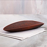 Блюдо для подачи "Селёдочница", гладкое, красная глина, 28х13х3.5 см, фото 2