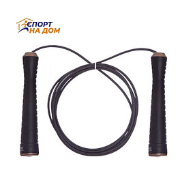 Скакалка скоростная CIMA на подшипниках (CM-J609, черно-оранжевый)