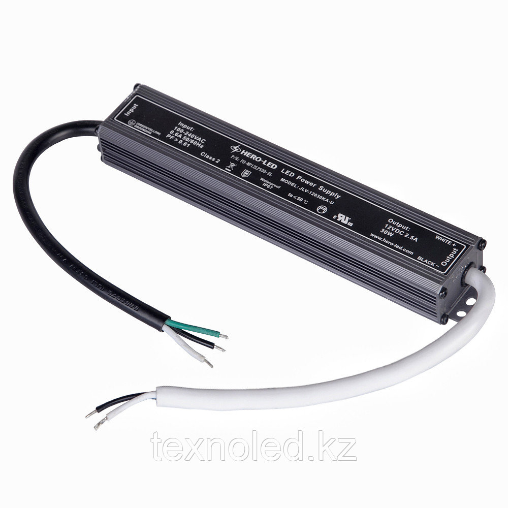 Блок питания 12V/ 2,5А / 30W IP67