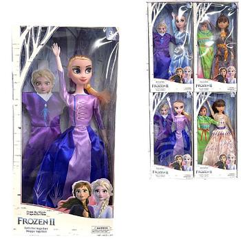 D17-116 Frozen II Кукла холодное сердце с одеждой, 2вида, цена за 1шт  32*16см