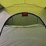 Палатка mir camping шестиместная с тамбуром и козырьком двухкомнатная 1002-6, фото 3