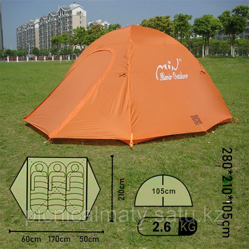 -х местная профессиональная палатка туристическая Mircamping 6003