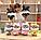 Мягкая игрушка собачка ЛаЛаФанФан «Сиба-ину» в очках и сменной одёжке {хит TikTok 2022} (Серый), фото 2