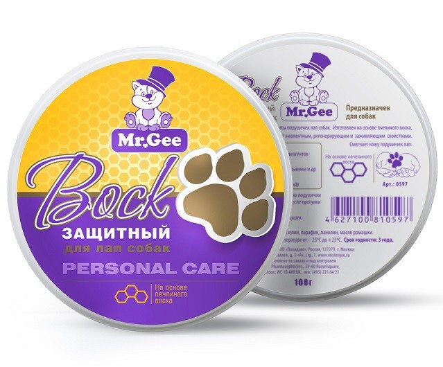 Mr.Gee Воск защитный для лап собак