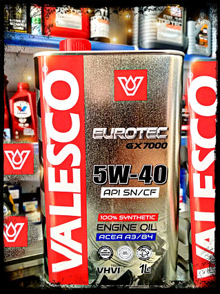 VALESCO EUROTEC GX7000 SAE 5W-40/ 1L.