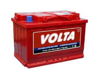 Аккумулятор VOLTA 75Ач 6СТ-75 Е - фото 1 - id-p67567295