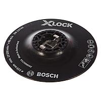 Тарелка опорная мягкая Bosch X-LOCK с зажимом 125мм 2608601714