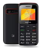 Мобильный телефон Texet TM-B323 черный-красный