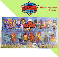 Игровой набор фигурки героев Brawl Stars 8 шт 46-02