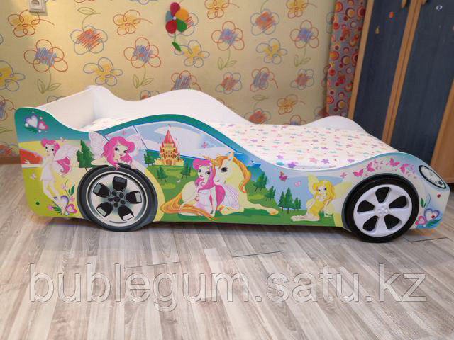 Детская кровать-машина «Принцесса»