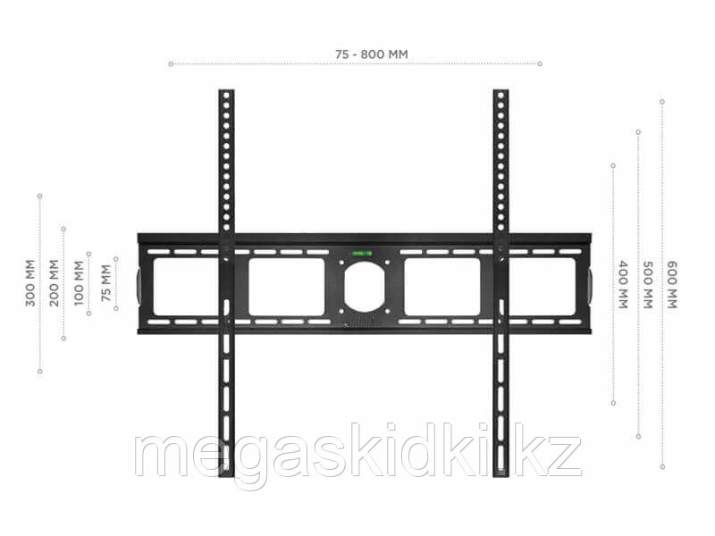 Ультратонкий фиксированный кронштейн для телевизора 55-100 дюймов - фото 5 - id-p98134896