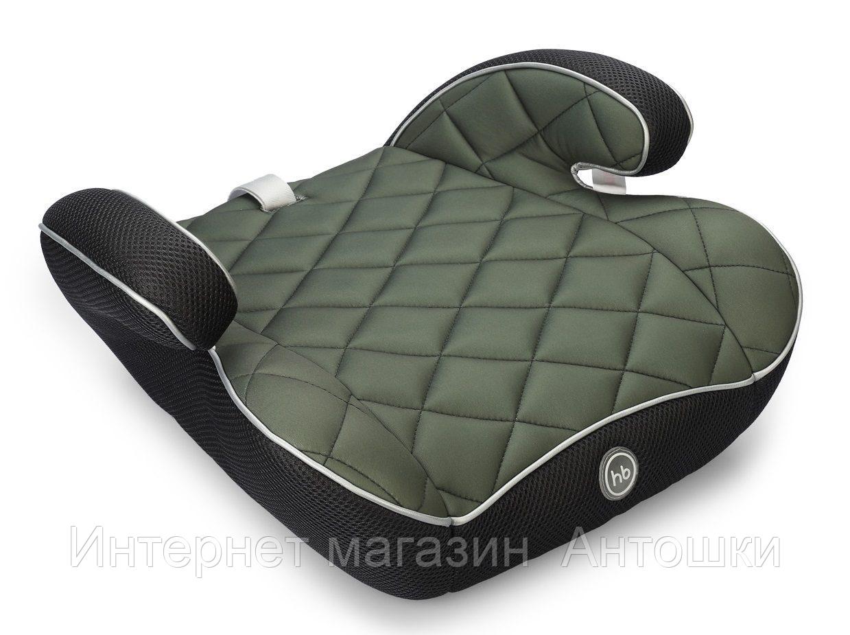 Автокресло Happy Baby "Booster Rider", (dark green), Возраст: 3-12 лет, Группа: II/III, Вес ребенка: до 36 кг