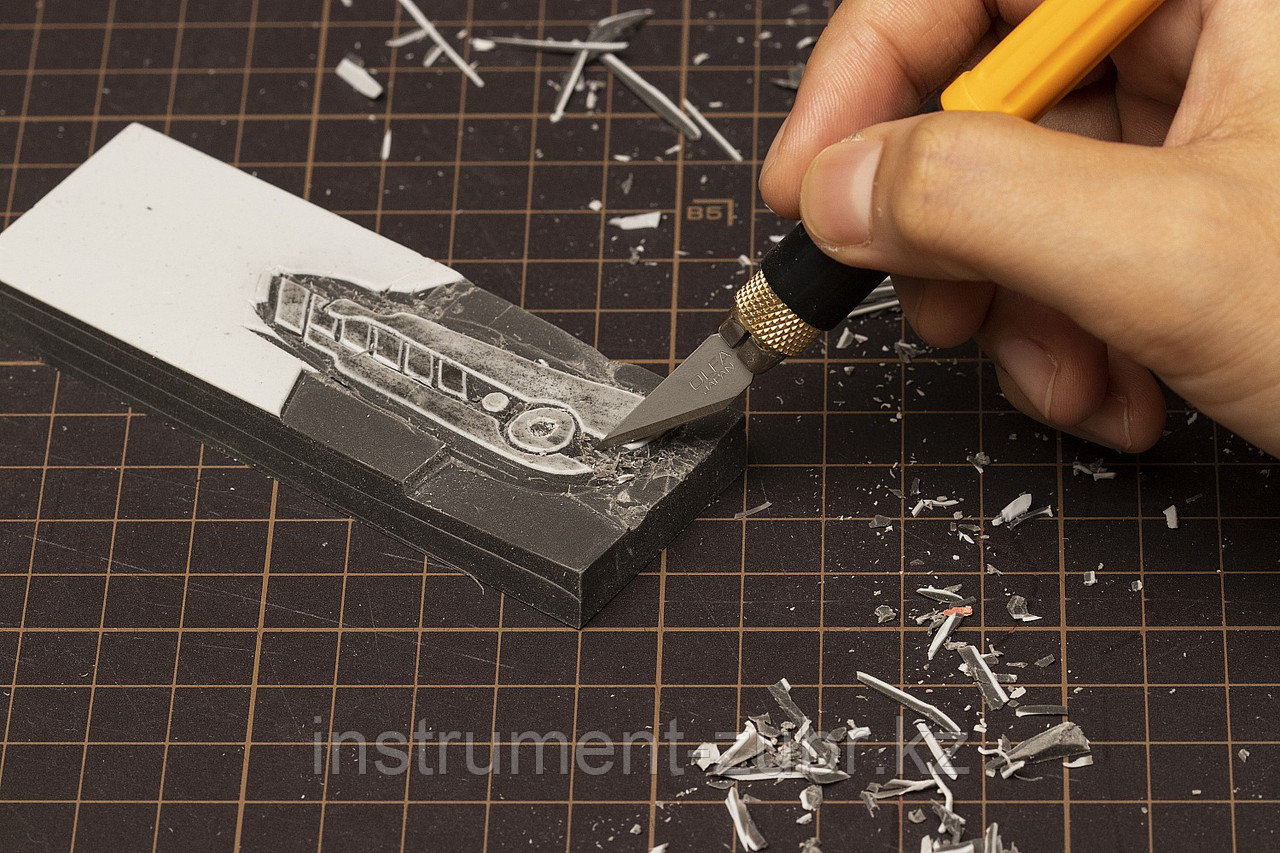 Набор OLFA Нож перовой с профильными лезвиями, 6мм, 4шт - фото 6 - id-p22283202