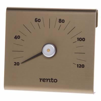 Термометр квадратный механический Rento (серый) - фото 1 - id-p98145265