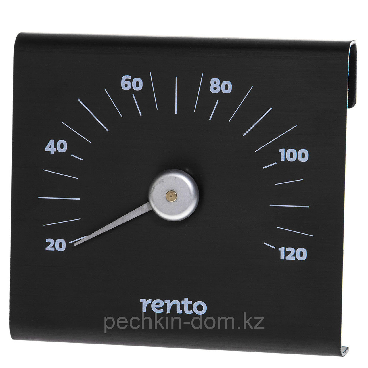 Термометр квадратный механический Rento (коричнево-черный) - фото 1 - id-p98145251