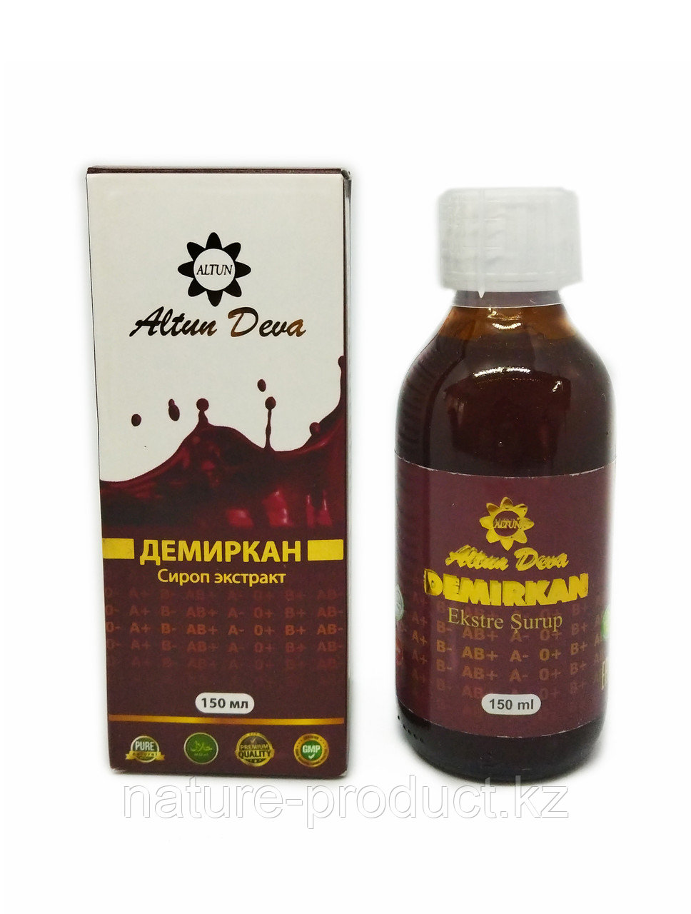Демиркан для лечения анемии и дефиците железа Altun Deva Demirkan 150 мл - фото 2 - id-p98146179