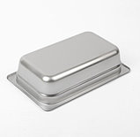 Гастроёмкость 1/4, 65 мм, 26,5×16,2×6,5 см, толщина 0,8 мм, фото 2