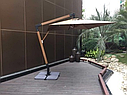 Зонт Wood Lux, 3х3м, бежевый, фото 3