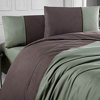Комплект постельного белья Двуспальный ALTINBASAK - Thor Yeşil