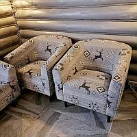 Обивочная ткань для мебели со скандинавским рисунком