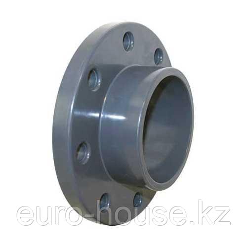 Фланцевый адаптер с клеевой муфтой ПВХ PN 16, фото 1