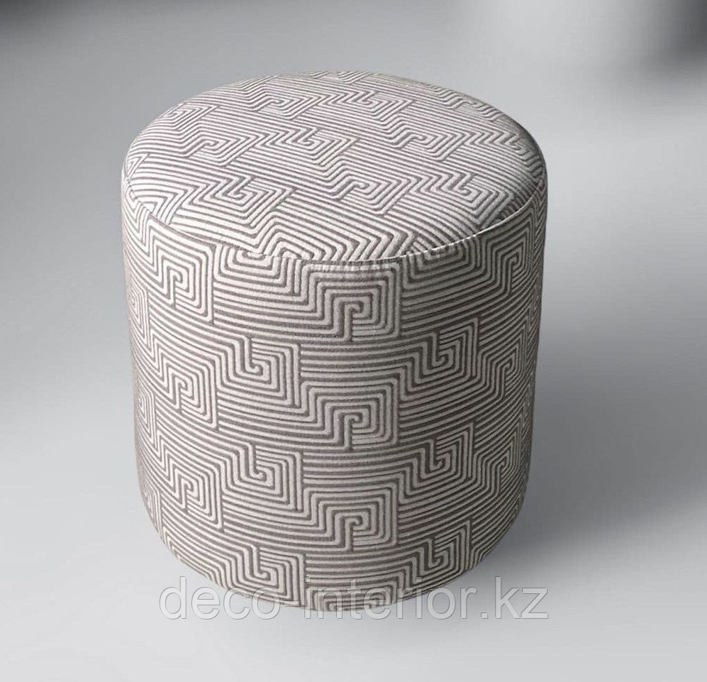 Мебельная ткань Гобелен с шениллом с геометрическим принтом