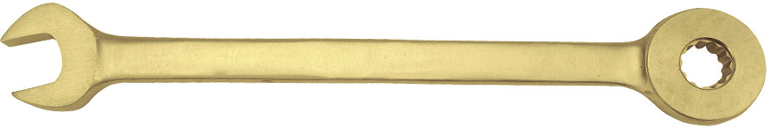 Искробезопасный комбинированный ключ удлинённый 19 мм - фото 1 - id-p98150712