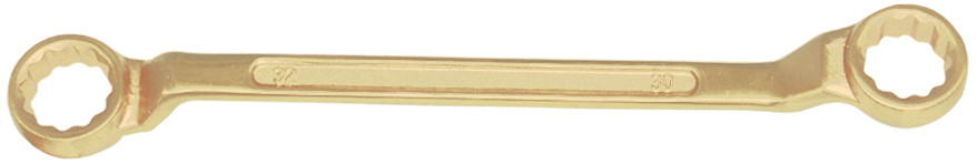 Накидной двусторонний ключ искробезопасный 6×7 мм - фото 1 - id-p98150770