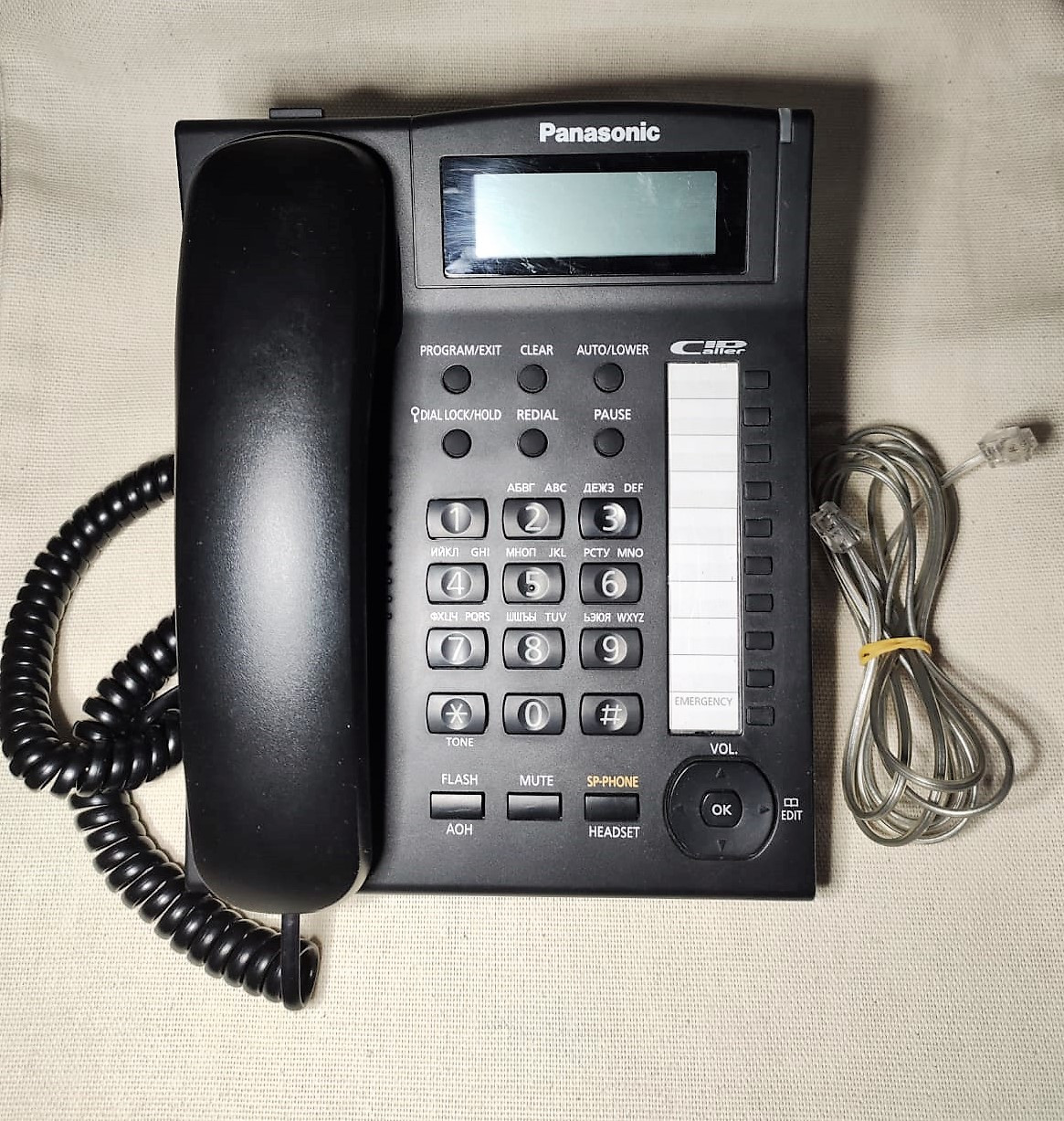Телефон Panasonic KX-TS2388CAB, Black б. у.