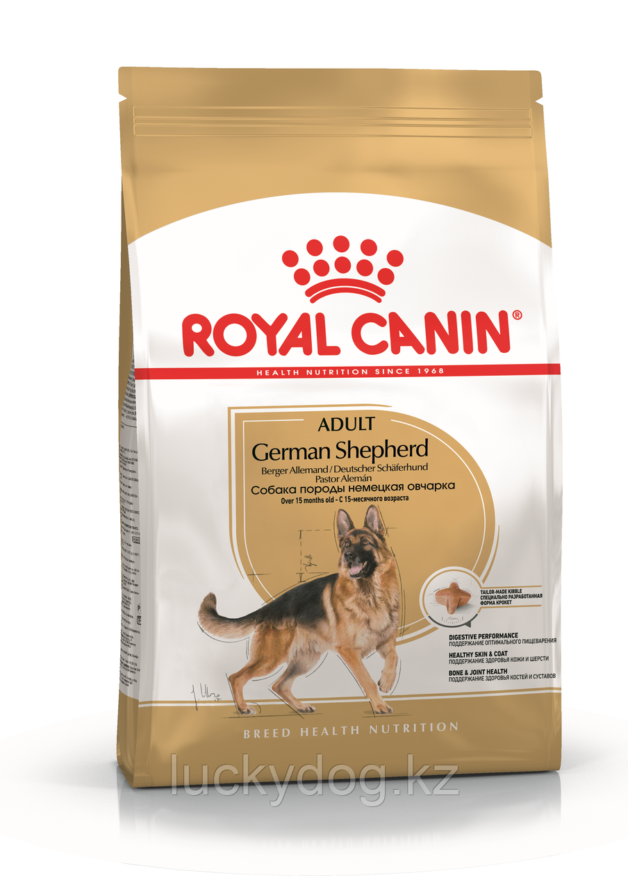 Royal Canin German Shepherd Adult сухой корм для немецких овчарок, 11 кг - фото 1 - id-p3530320