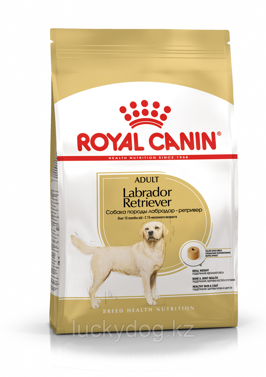 Royal Canin Labrador Retriever 12кг Сухой корм для собак породы лабрадор-ретривер