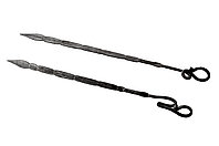 Шампур из нержавеющей стали 430 длина 50см ручка тип 2 (Охотник)