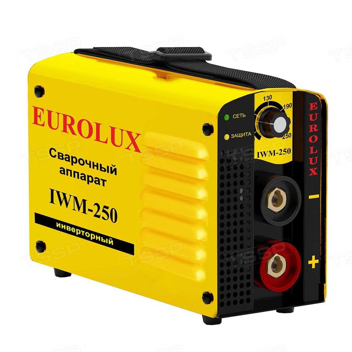 Сварочный аппарат инверторный Eurolux IWM-250 65/29 - фото 1 - id-p98164783