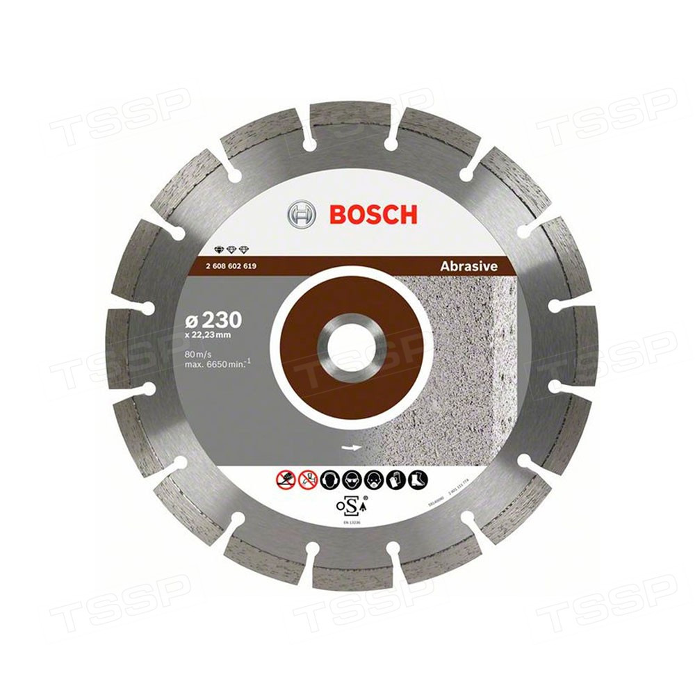Алмазный диск Bosch 180*22,23 Professional for Abrasive 2608602618 - фото 1 - id-p98165128
