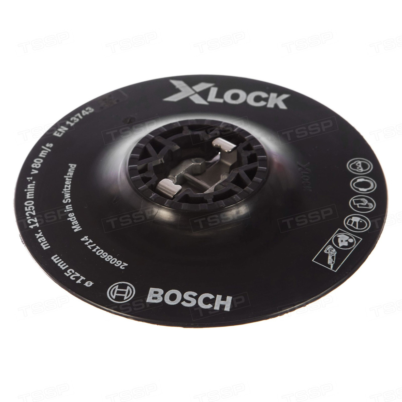 Тарелка опорная Bosch X-LOCK на липучке 125мм 2608601722 - фото 1 - id-p98165271