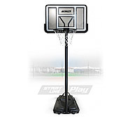 Баскетбольная стойка StartLine Play SLP Professional-020 230-305см, щит 4х75х111см, фото 2