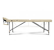 Массажный стол Aluminium (beige) Бежевый, фото 2