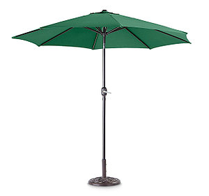 Зонт пляжный круглый (ZT-BP2072) зеленый с утяжелителем-подставкой