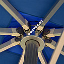 Зонт Wood Lux, 3х3м, квадратный, синий, фото 9