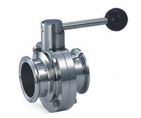 Затвор дисковый кламп