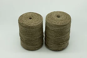 Шпагат льняной Ø 1,67мм, 1,3-1,5 кг. Цена указана за 1 кг.