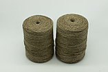Шпагат льняной банковский полированный Ø1,67мм, в бобине 1,3-1,5кг, цена за 1 кг, фото 3