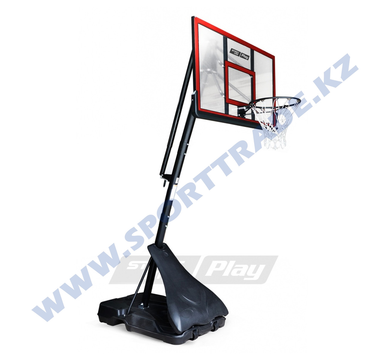 Баскетбольная стойка StartLine Play SLP Professional-029 230-305см, щит 4х88х144см